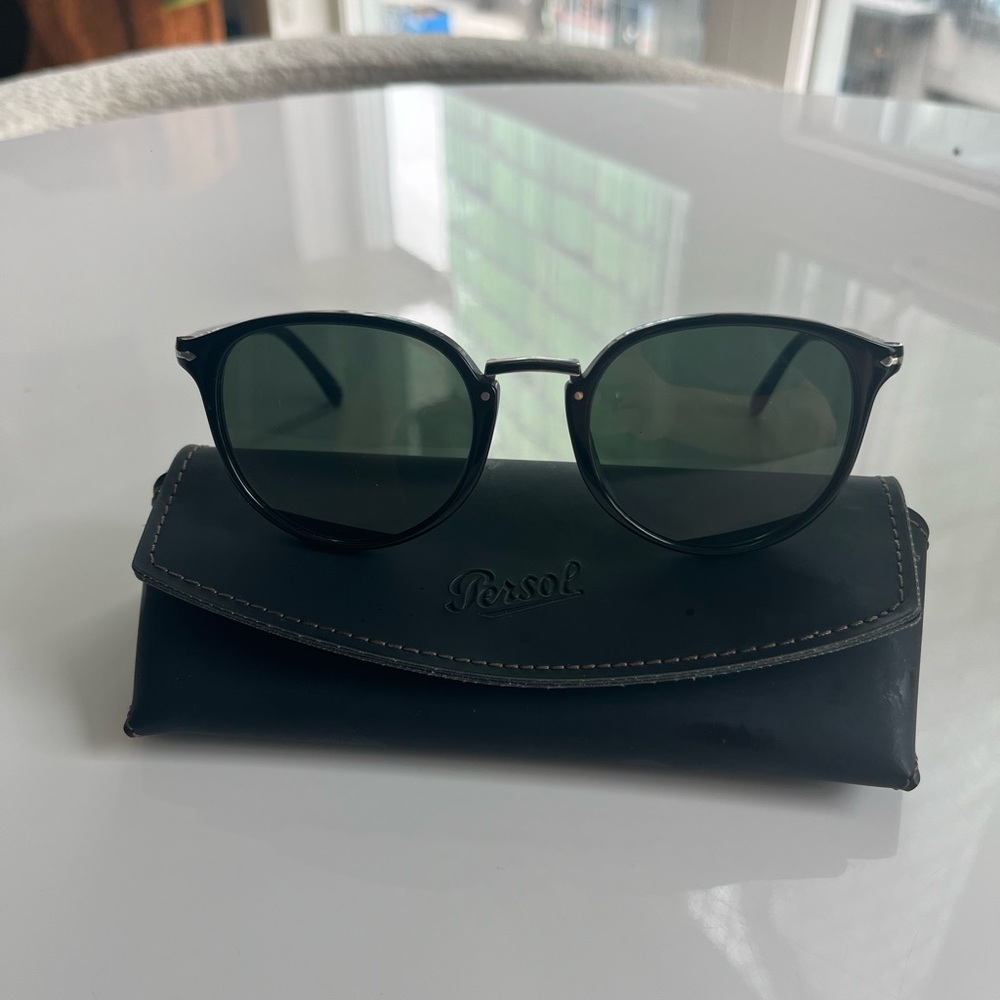 Persol Dark Frame Sunglasses